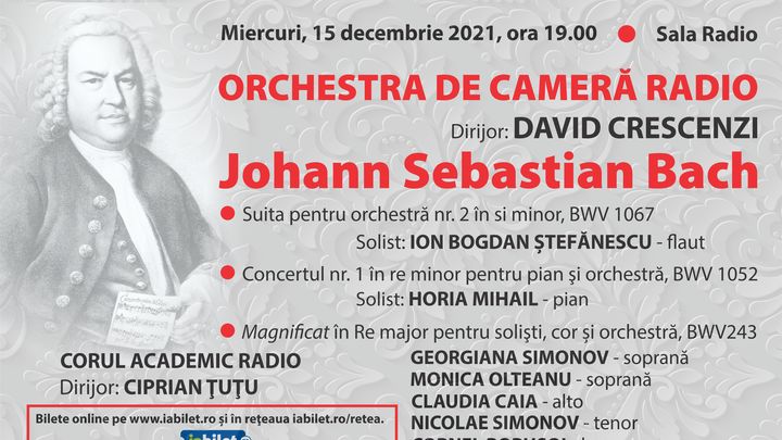 Concert David Crescenzi si Horia Mihail - Orchestra de Camera Radio