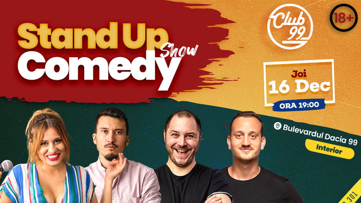 Stand up comedy la Club 99 cu Anisia, Serghei, Malaele si Mane