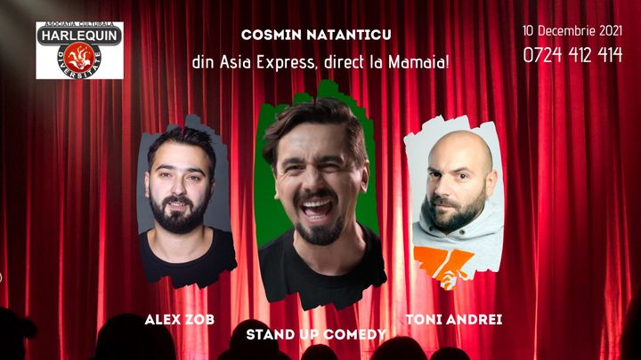 Constanta: Stand up Comedy cu Cosmin Natanticu