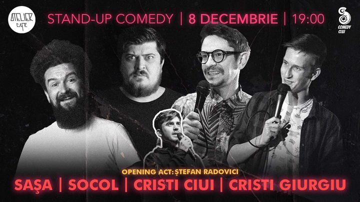 Cluj: Show de stand up by Comedy Cluj