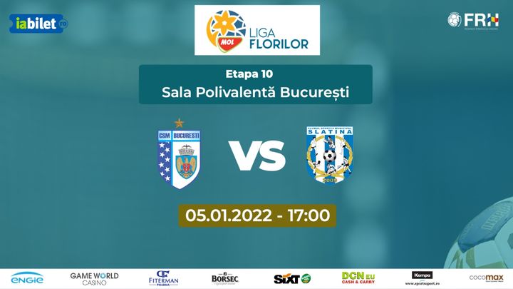 CSM Bucuresti – CSM SLATINA