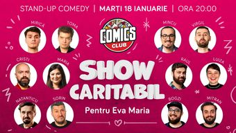 Show Caritabil pentru Eva Maria la ComicsClub!