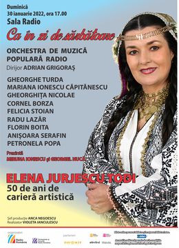 Concert aniversar Elena Jurjescu Todi - Orchestra de Muzica Populara Radio