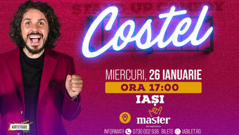 Iasi: Stand up comedy cu Costel Show 1