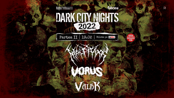 Dark City Nights 2022 part II: Malpraxis, Vorus, Valak