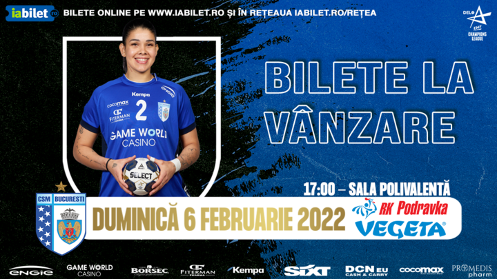 CSM Bucuresti – HC Podravka Vegeta
