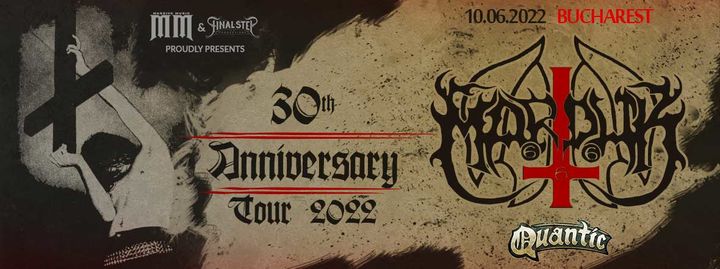 Concert Marduk at Quantic // 30th Anniversary Tour