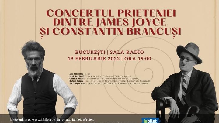 Concertul Prieteniei dintre James Joyce si Constantin Brâncuși