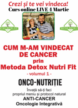 Curs online LIVE: Onco-Nutritie si Onco-Fitoterapie