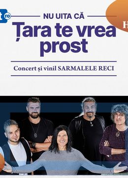 Cluj: Sarmalele Reci lansează la Cluj vinilul „Țara te vrea prost”