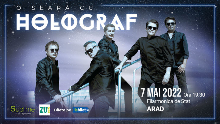 Arad: O seara cu Holograf