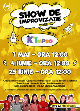 K'Impro Show | Show de Improvizație cu copii @Club99