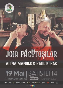 Joia Păcătoșilor w/ Alina Manole & Raul Kusak | Gradina Urbana Km.0