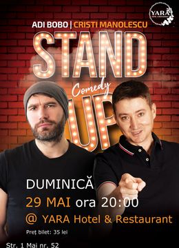 Viseul de Sus: Stand-up Comedy - Adi Bobo si Cristi Manolescu