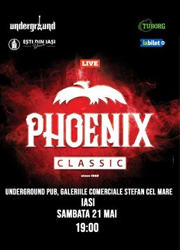 Iași: Concert Phoenix @ Underground Pub