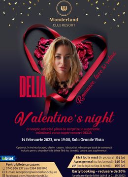 Cluj-Napoca: Concert Delia - Valentine's Night