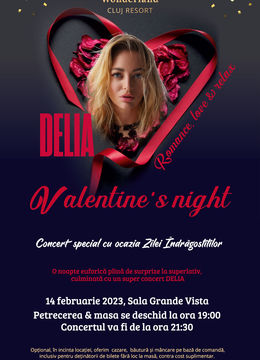 Cluj-Napoca: Concert Delia - Valentine's Night