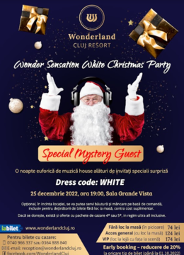 Cluj-Napoca: Wonder Sensation White Christmas Party (house music)