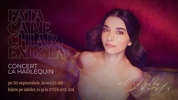 Constanța: Alexandra Ușurelu live în Constanța, concert la Harlequin