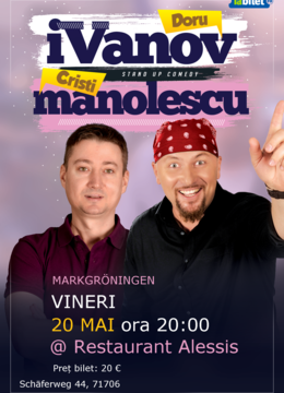 Markgroningen:Stand-up Comedy - Doru Ivanov si Cristi Manolescu