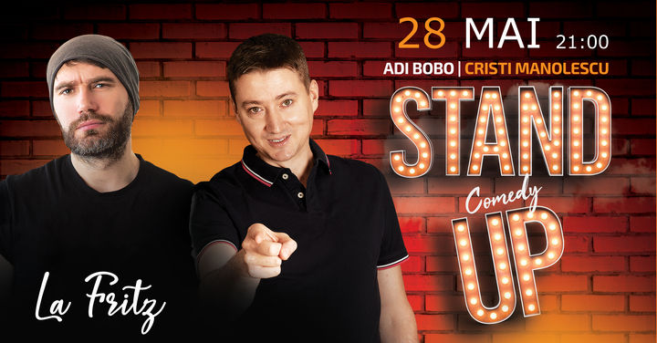 Făgăraș:Stand-up Comedy - Adi Bobo si Cristi Manolescu
