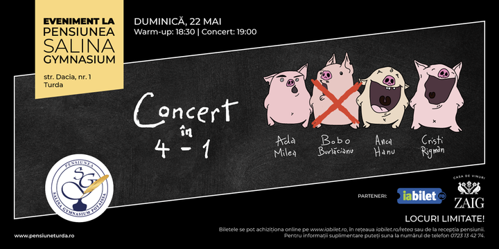 Turda:  Concert în 4-1