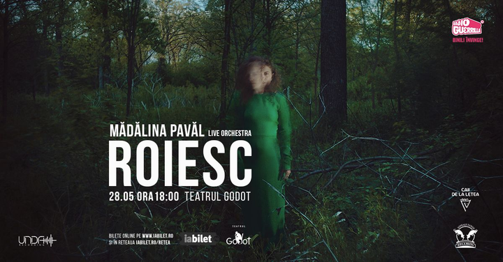 Mădălina Pavăl Live Orchestra lansare album ROIESC 