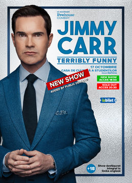 Jimmy Carr – Live in Cluj / Early Show