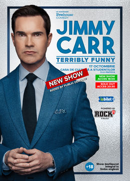 Jimmy Carr – Live in Cluj / Early Show