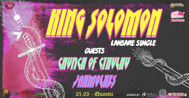 King Solomon live @ Quantic • Guests: Church of Cthulhu & Jahmolxes