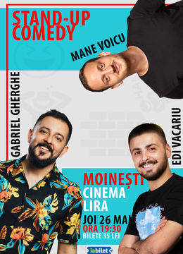 MOINEȘTI | Stand Up Comedy | Gabriel Gherghe, Mane Voicu & Edi Vacariu