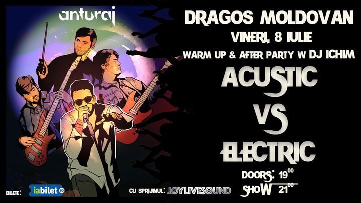 Concert Dragos Moldovan “Acustic vs Electric”