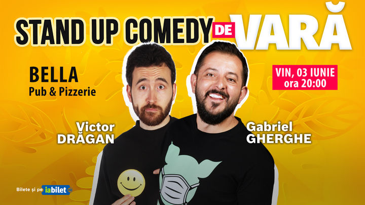 PETROȘANI: Stand Up Comedy de Vară | Gabriel Gherghe & Victor Dragan
