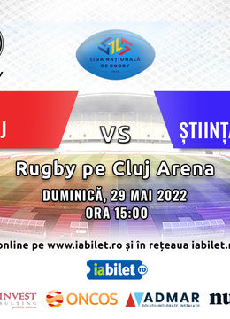 Rugby: CS U Cluj - CS Stiinta Petrosani