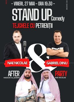 Bârlad: Stand up comedy cu Nae Nicolae si Gabriel Dinu