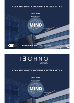 Cluj: TECHNO 31000 - ROOFTOP AND AFTER PARTY