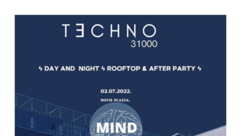 Cluj: TECHNO 31000 - ROOFTOP AND AFTER PARTY