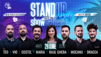 EVENIMENT CARITABIL - Teo, Vio, Costel, Maria Popovici, Raul Gheba, Mocanu, Drăcea | Stand-Up Comedy