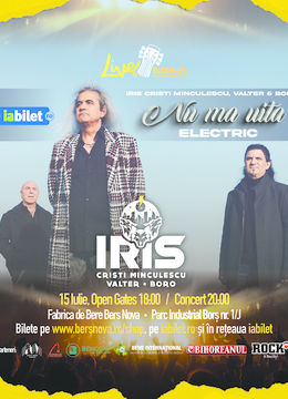 Bihor: IRIS - Cristi Minculescu, Valter și Boro - Live @ Bers Nova