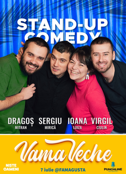 Stand-up Comedy cu Mirică, Virgil, Mitran și Luiza | Niște Oameni @Vama Veche