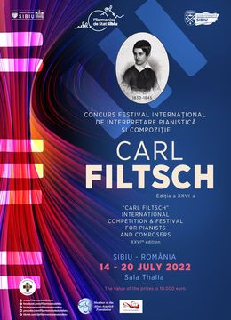 Sibiu: Festival Internațional de Interpretare Pianistică și Compoziție „Carl Filtsch”