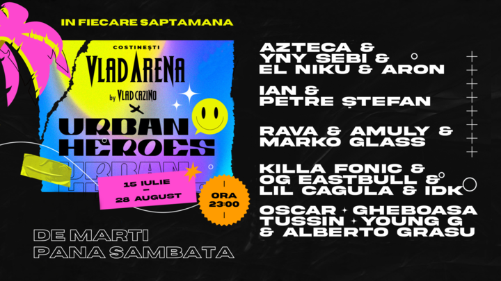 URBAN HEROES - YNY Sebi & Azteca - 19 iulie