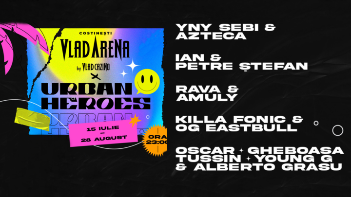 URBAN HEROES - Killa Fonic & OG Eastbull - 26 august