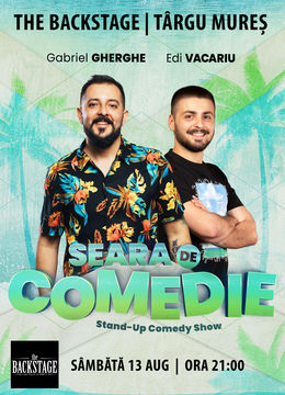 TG MUREȘ | Seara de Comedie: Stand Up Show | Gabriel Gherghe & Edi Vacariu