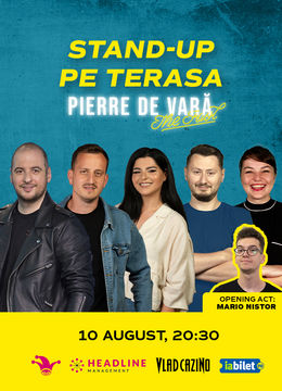 Pierre de Vară: Stand-up comedy cu Ciobanu, Mane, State, Claudiu și Luiza