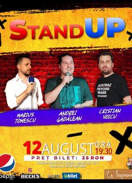Sand-up Comedy: Marius Tomescu, Andrei Gadalean si Cristian Voicu