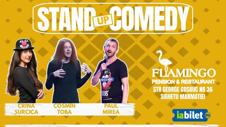 Sighetu Marmației: Stand up comedy Toba, Mirea și Crina
