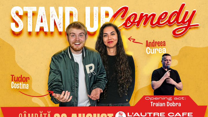 Cluj-Napoca: Stand-up Comedy @L'autre Cafe