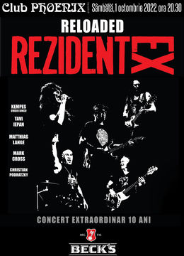 Constanta: Concert extraordinar - 10 ani RezidentEx