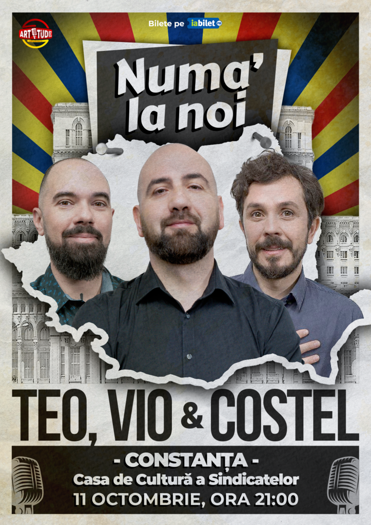 Constanța: Numai la noi cu Teo, Vio si Costel Show 1